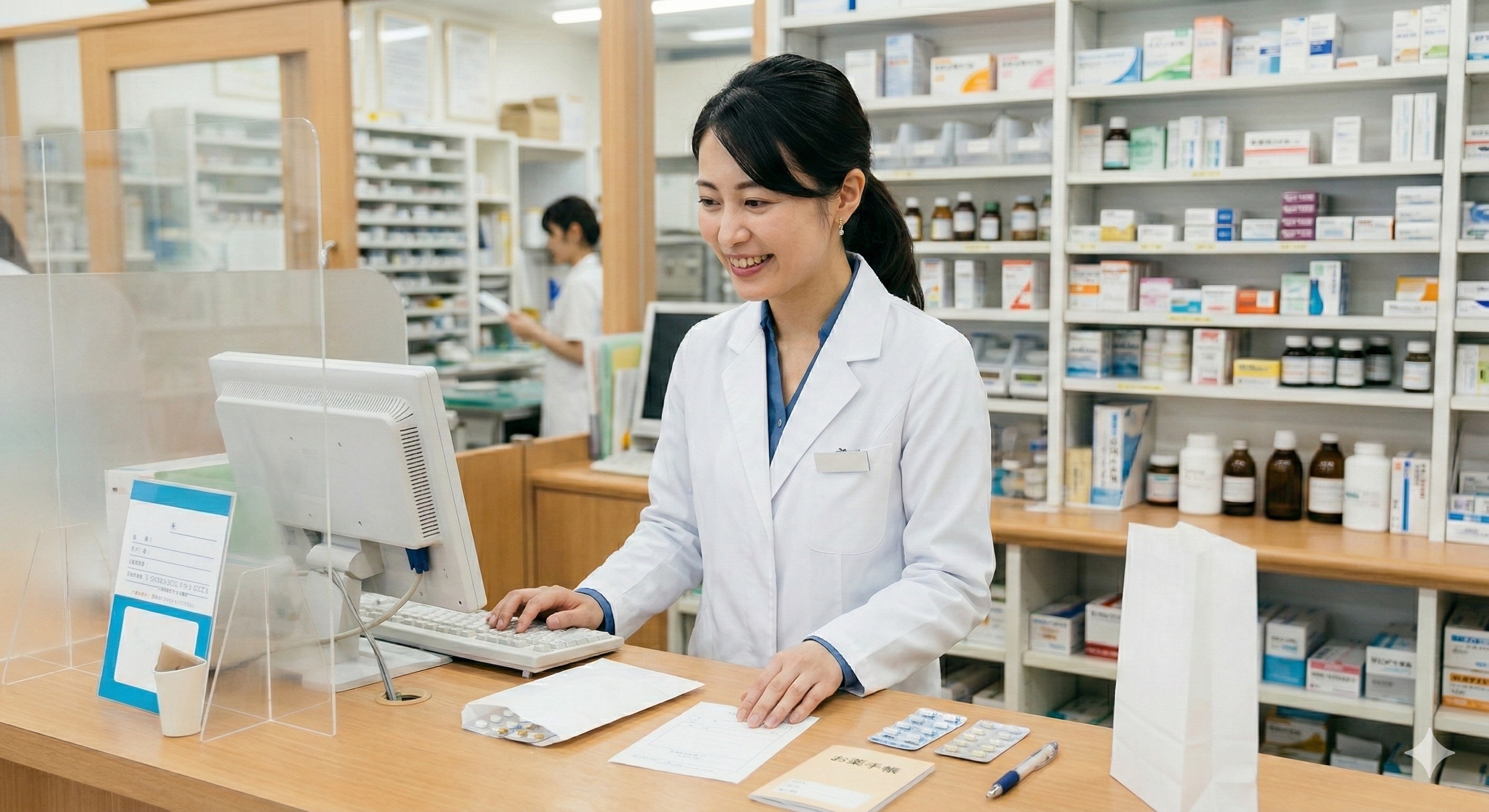 薬局での業務風景3